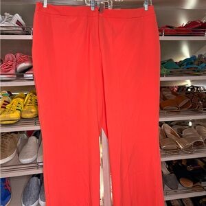 Women's Vibrant Coral Pants